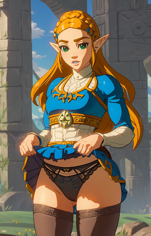 princess zelda,zelda (breath of the wild)