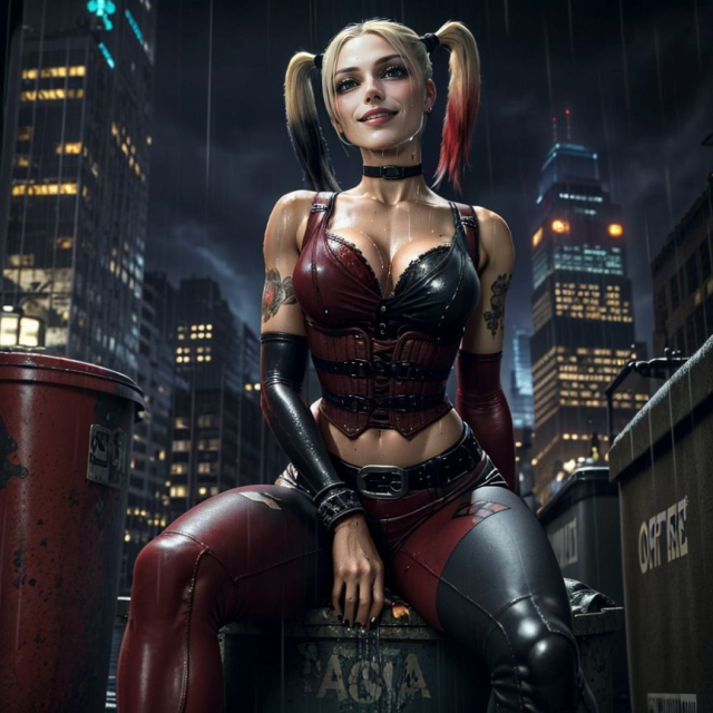 harleen quinzel,harley quinn,harley quinn (arkham city),harley quinn (arkham)