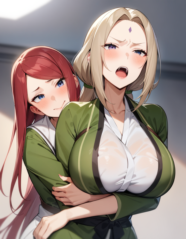 tsunade,uzumaki kushina