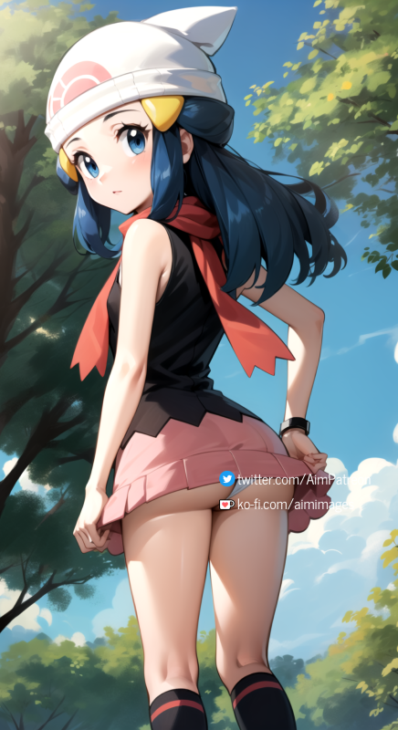 ay,dawn (pokemon),hikari (pokemon)