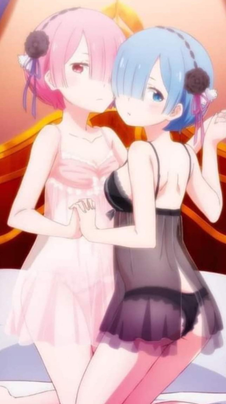 ram (re zero),rem (re zero)