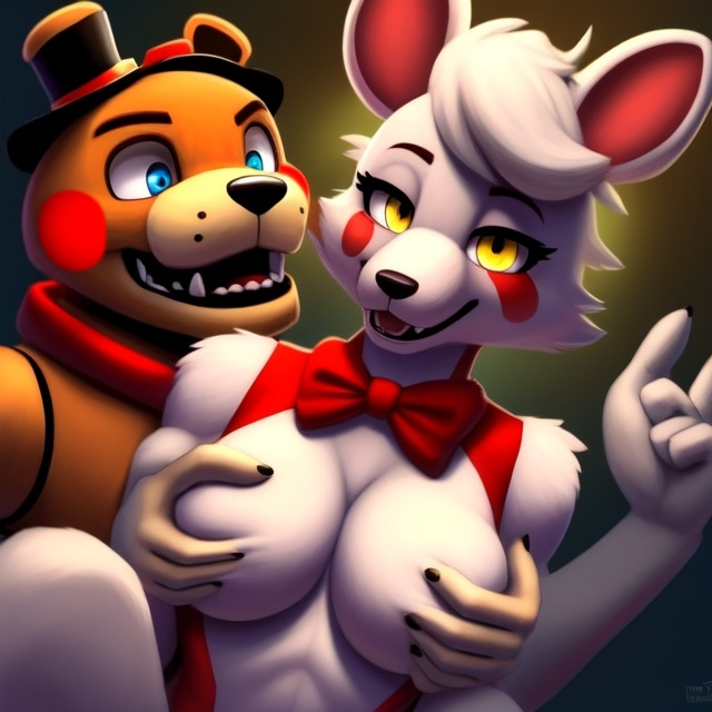 mangle (fnaf),toy freddy (fnaf)