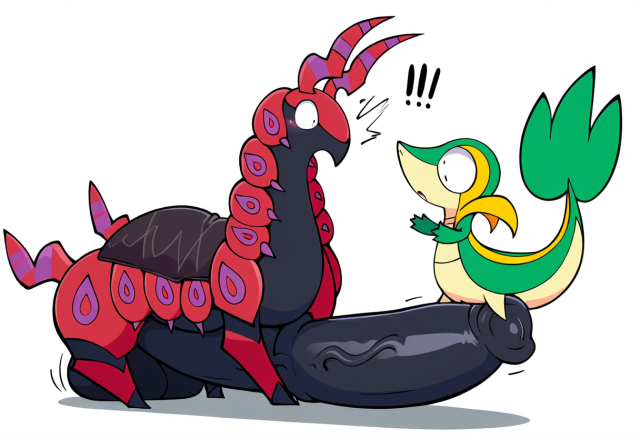 generation 5 pokemon,pokemon (species),scolipede,snivy