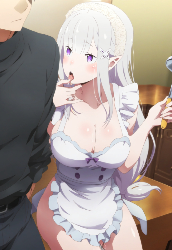 emilia (re zero),natsuki subaru