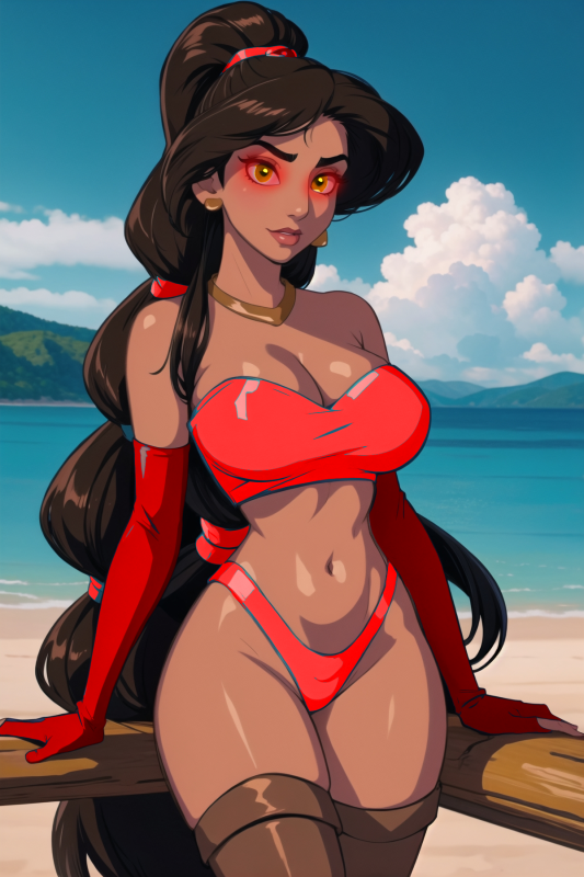 evil queen jasmine,princess jasmine