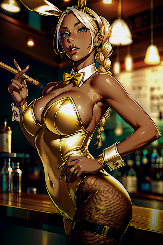 gold bunny (floppyudon95)