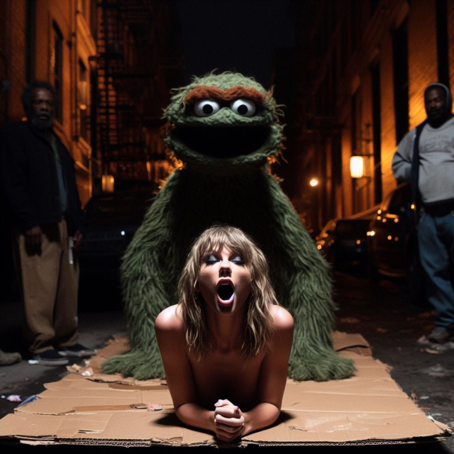 oscar the grouch,taylor swift