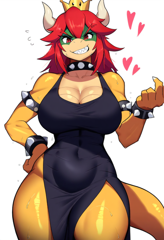 bowser,bowsette,female bowser